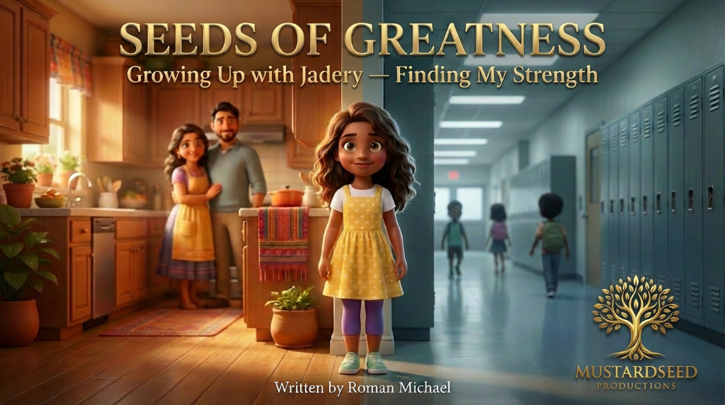 Seeds of Greatness: Growing Up with Jadery — official book cover